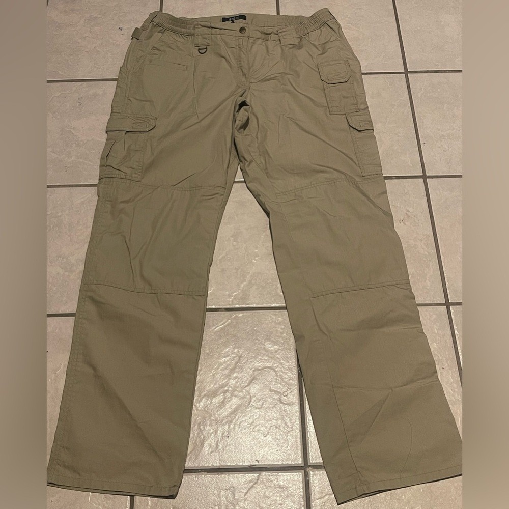 5.11 Tactical Women's Khaki Cargo Work Pants Size‎ 20 Long